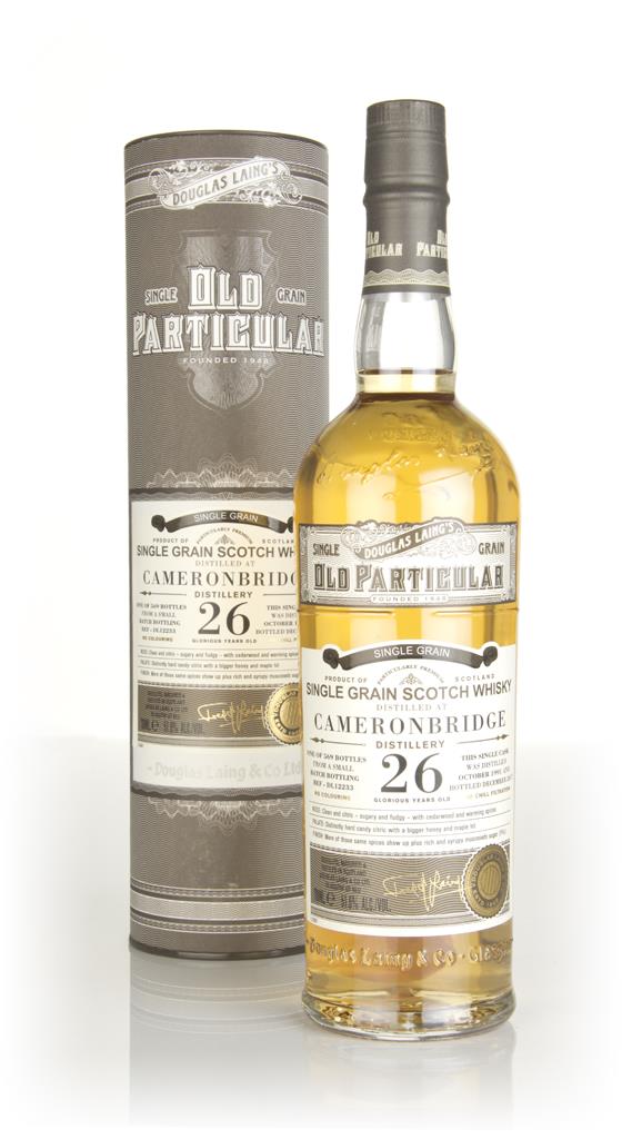 Cameronbridge 26 Year Old 1991 (cask 12233) - Old Particular (Douglas Grain Whisky
