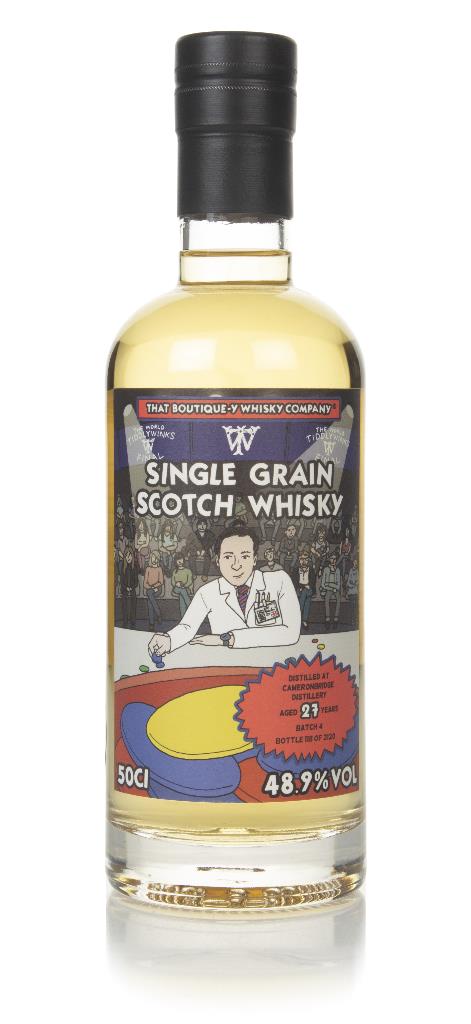 Cameronbridge 27 Year Old (That Boutique-y Whisky Company) 3cl Sample Grain Whisky