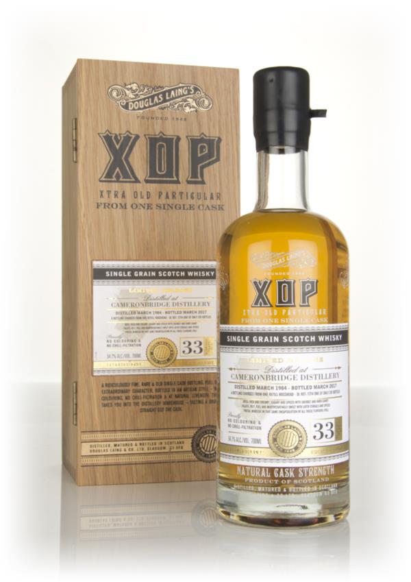 Cameronbridge 33 Year Old 1984 (cask 11714) - Xtra Old Particular (Dou Grain Whisky