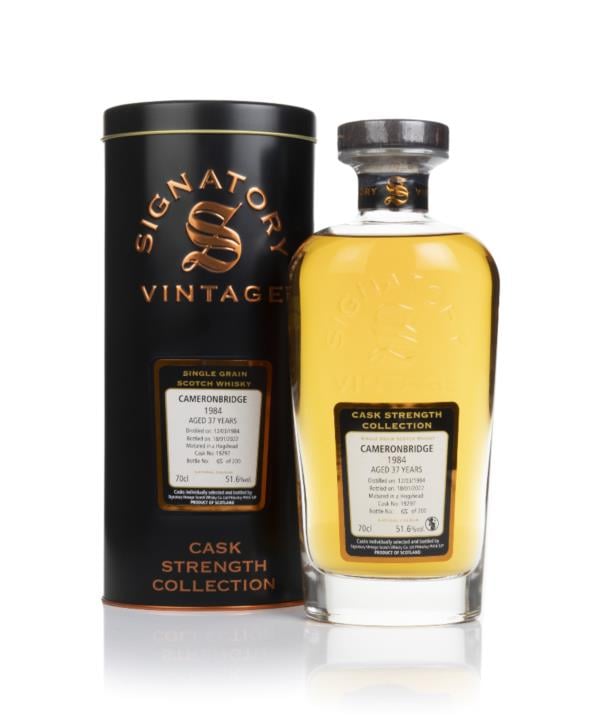 Cameronbridge 37 Year Old 1984 (cask 19297) - Cask Strength Collection Grain Whisky
