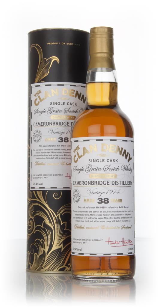 Cameronbridge 38 Year Old 1974 Cask 9488 - The Clan Denny (Douglas Lai Grain Whisky