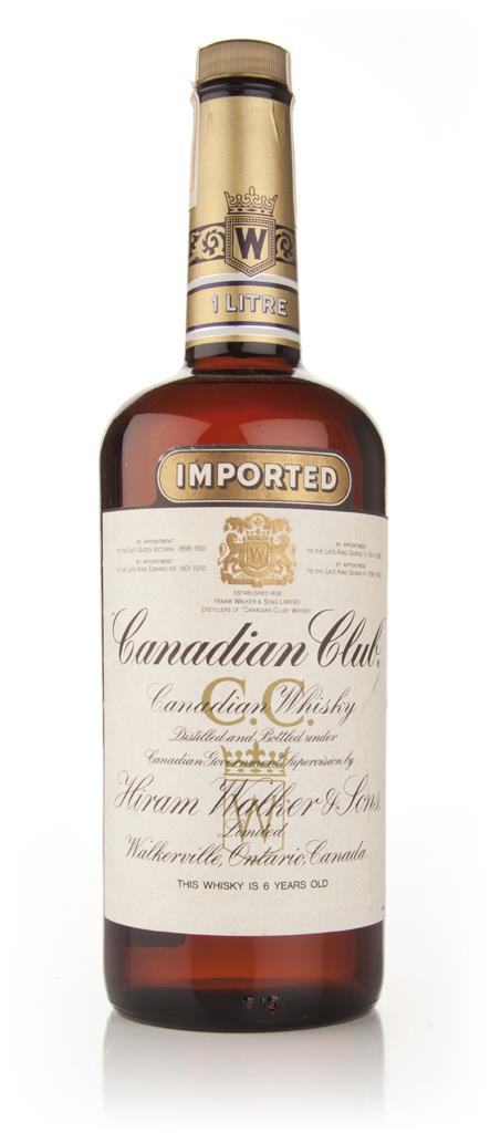 Canadian Club Whisky 6 Year Old (Old Bottling) 1l Blended Whisky