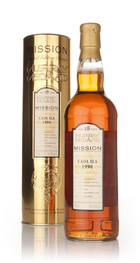 Caol Ila 18 Year Old 1990 - Mission (Murray McDavid) Single Malt Whisky