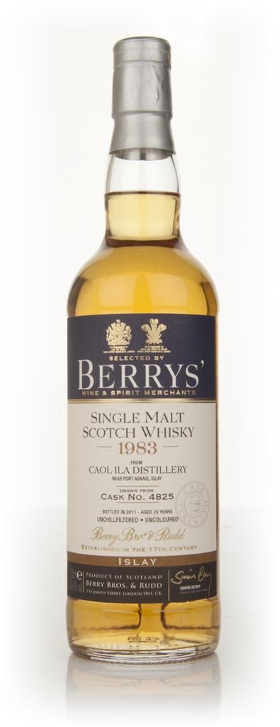 Caol Ila 1983 (cask 4825) (Berry Bros. & Rudd) Single Malt Whisky