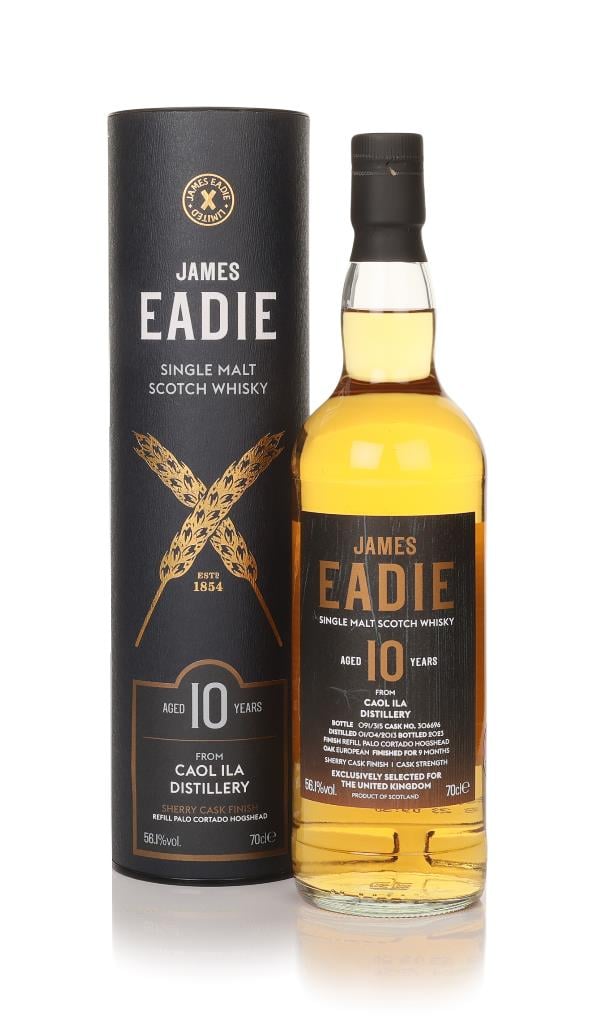 Caol Ila 10 Year Old 2013 (cask 306696) - James Eadie Single Malt Whisky