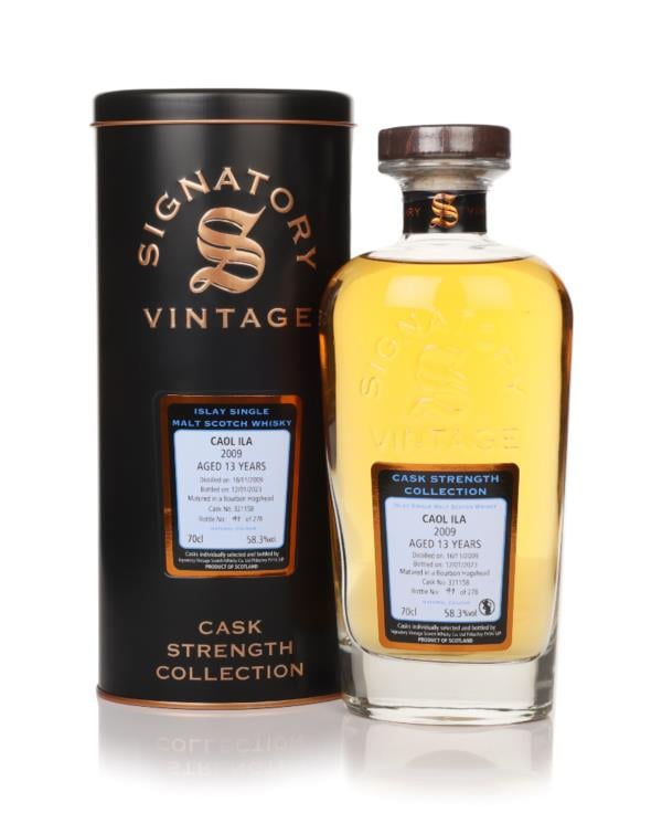 Caol Ila 13 Year Old 2009 (cask 321158) - Cask Strength Collection (Si Single Malt Whisky