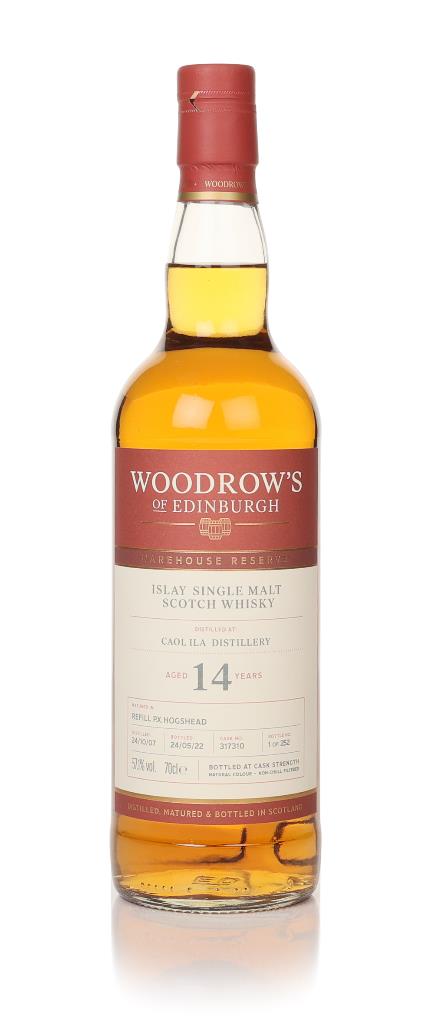 Caol Ila 14 year Old 2007 (cask 317310) - Woodrow's of Edinburgh Single Malt Whisky