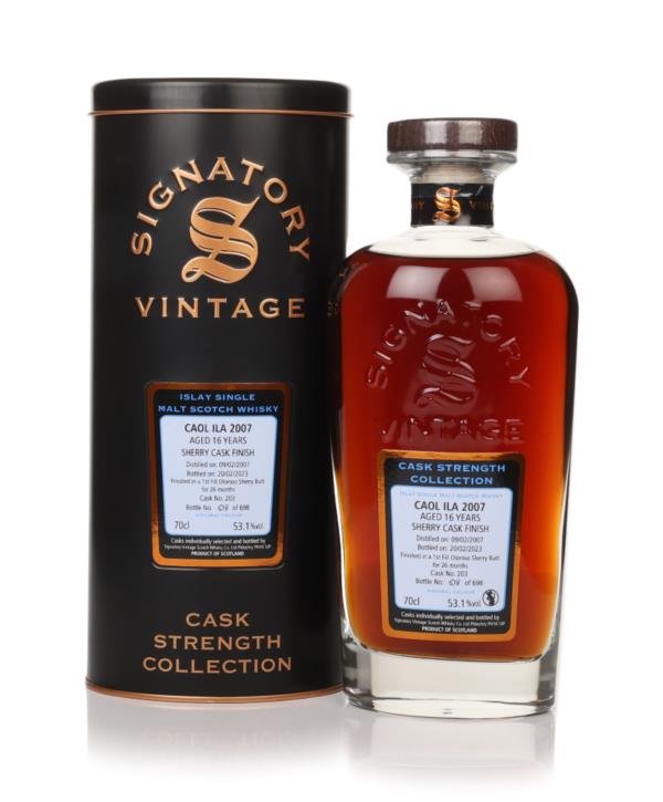 Caol Ila 16 Year Old 2007 (cask 203) - Cask Strength Collection (Signa Single Malt Whisky
