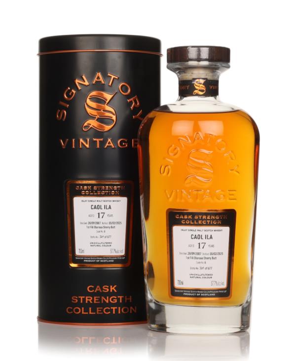 Caol Ila 17 Year Old 2007 (cask 6) - Cask Strength Collection (Signato Single Malt Whisky