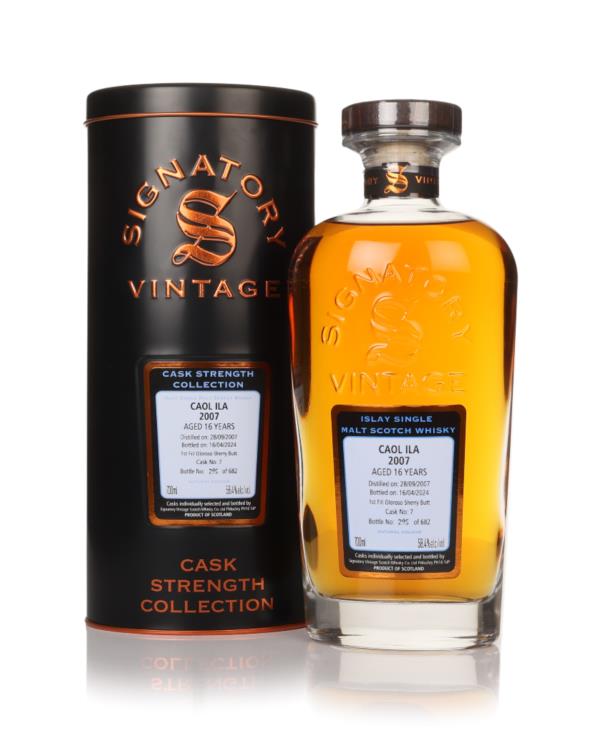 Caol Ila 16 Year Old 2007 (cask 7) - Cask Strength Collection (Signato Single Malt Whisky