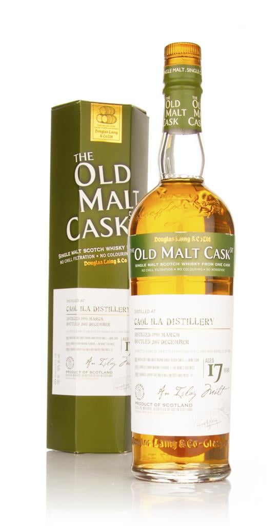 Caol Ila 17 Year Old 1990 - Old Malt Cask (Douglas Laing) Single Malt Whisky