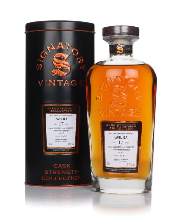 Caol Ila 17 Year Old 2007 (cask 3) - Cask Strength Collection (Signato Single Malt Whisky