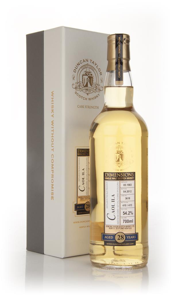 Caol Ila 28 Year Old 1983 - Dimensions (Duncan Taylor) Single Malt Whisky