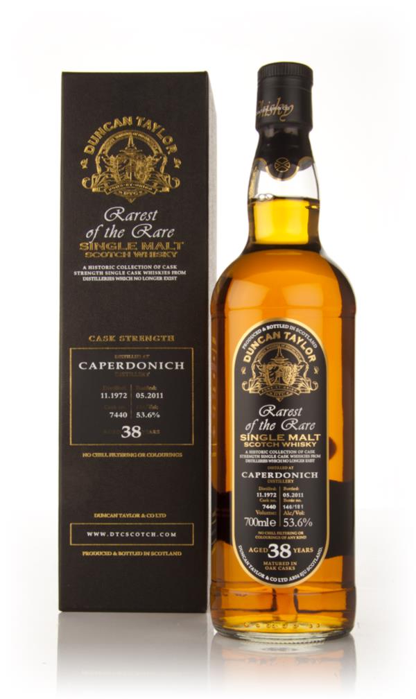 Caperdonich 38 Year Old 1972 - Rarest of the Rare (Duncan Taylor) Single Malt Whisky