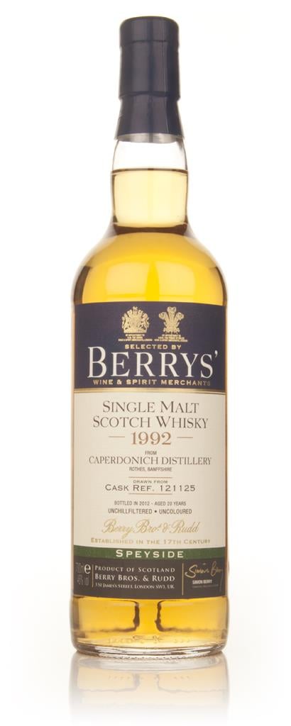 Caperdonich 20 Year Old 1992 (cask 121125) - (Berry Bros. & Rudd) Single Malt Whisky