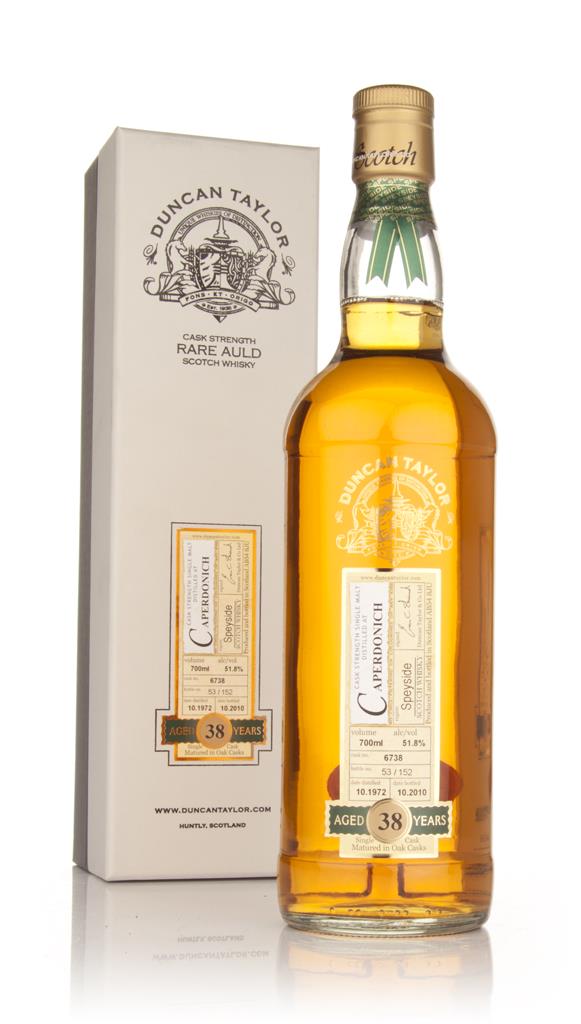 Caperdonich 38 Year Old 1972 - Rare Auld (Duncan Taylor) Single Malt Whisky