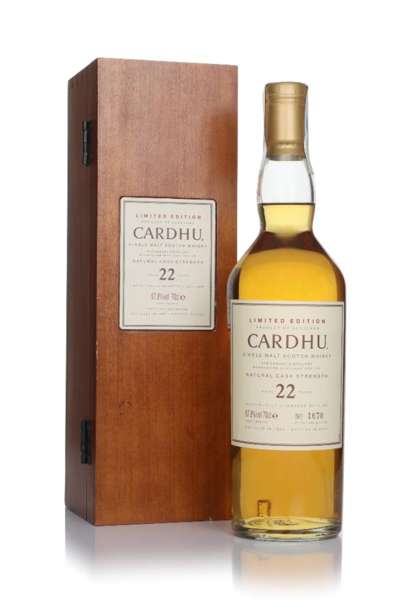 Cardhu 22 Year Old 1982 Single Malt Whisky