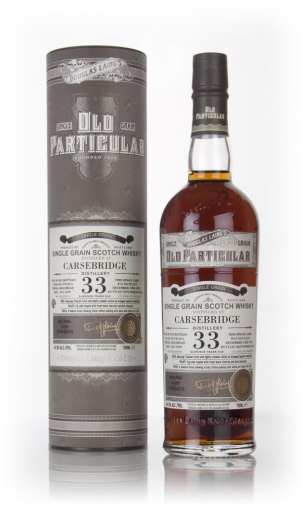 Carsebridge 33 Year Old 1982 (cask 11339) - Old Particular (Douglas La Grain Whisky