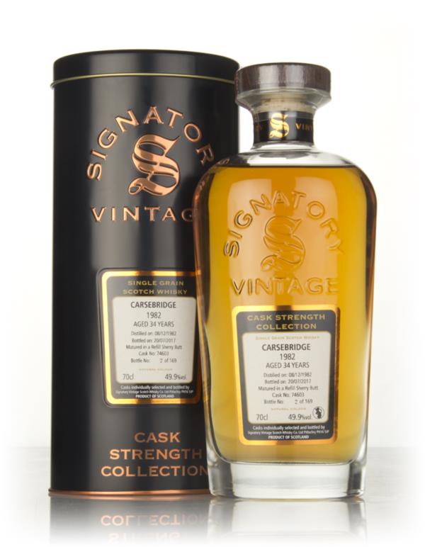 Carsebridge 34 Year Old 1982 (cask 74603) - Cask Strength Collection ( Grain Whisky