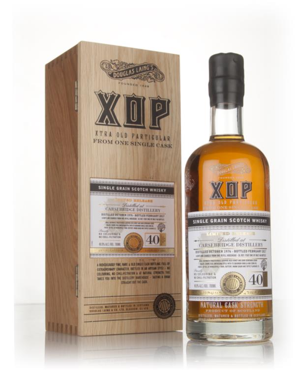 Carsebridge 40 Year Old 1976 (cask 11587) - Xtra Old Particular (Dougl Grain Whisky