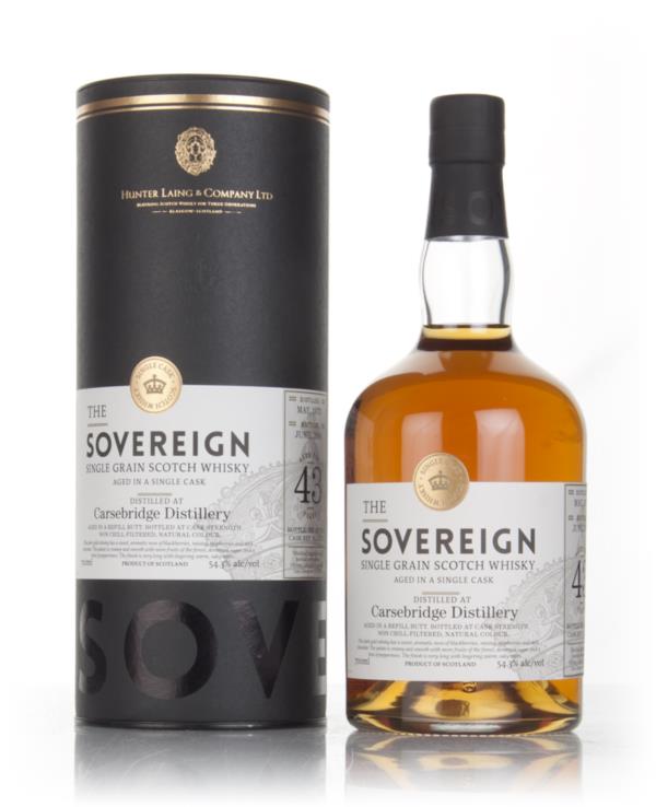 Carsebridge 43 Year Old 1973 (cask 12653) - The Sovereign (Hunter Lain Grain Whisky