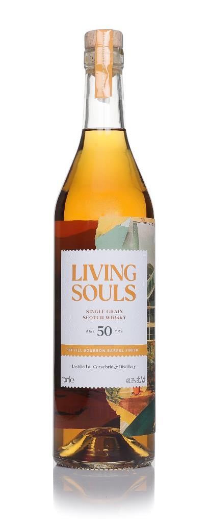 Carsebridge 50 Year Old Single Grain Scotch Whisky 70cl Living Souls