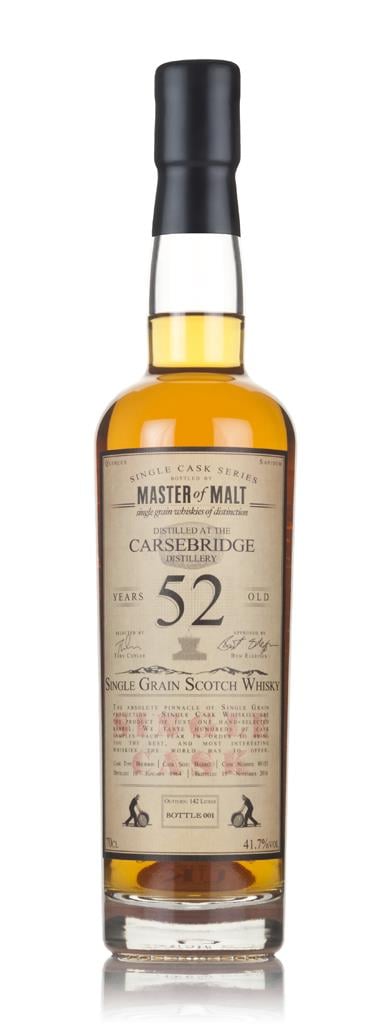 Carsebridge 52 Year Old 1964 (cask 89153) - Single Cask (Master of Mal Grain Whisky
