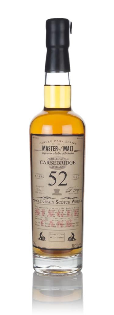 Carsebridge 52 Year Old 1964 - Single Cask (Master of Malt) Grain Whisky