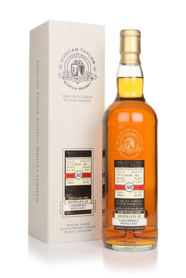 Carsebridge 52 Year Old 1970 (cask DT10738248) - Rare Auld (Duncan Tay Grain Whisky