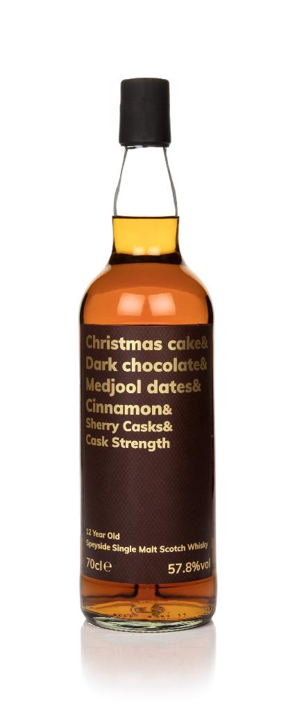 Christmas Cake & Dark Chocolate & Medjool Dates & Cinnamon & Sherry Ca Single Malt Whisky