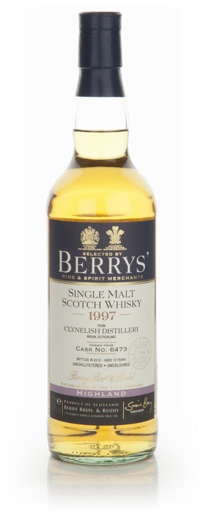 Clynelish 15 Year Old 1997 (cask 6473) (Berry Bros. & Rudd) Single Malt Whisky