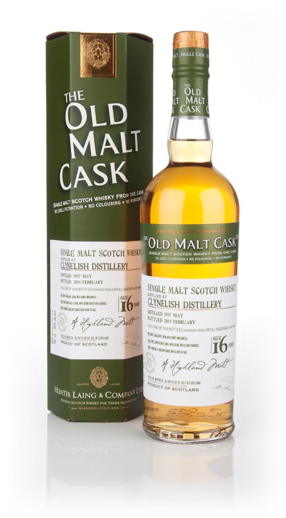 Clynelish 16 Year Old 1997 (cask 10298) - Old Malt Cask (Hunter Laing) Single Malt Whisky