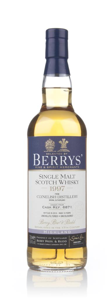 Clynelish 16 Year Old 1997 (cask 6871) (Berry Bros & Rudd) Single Malt Whisky