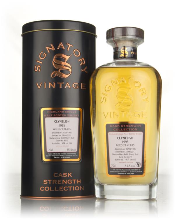 Clynelish 21 Year Old 1995 (cask 8672) - Cask Strength Collection (Sig Single Malt Whisky