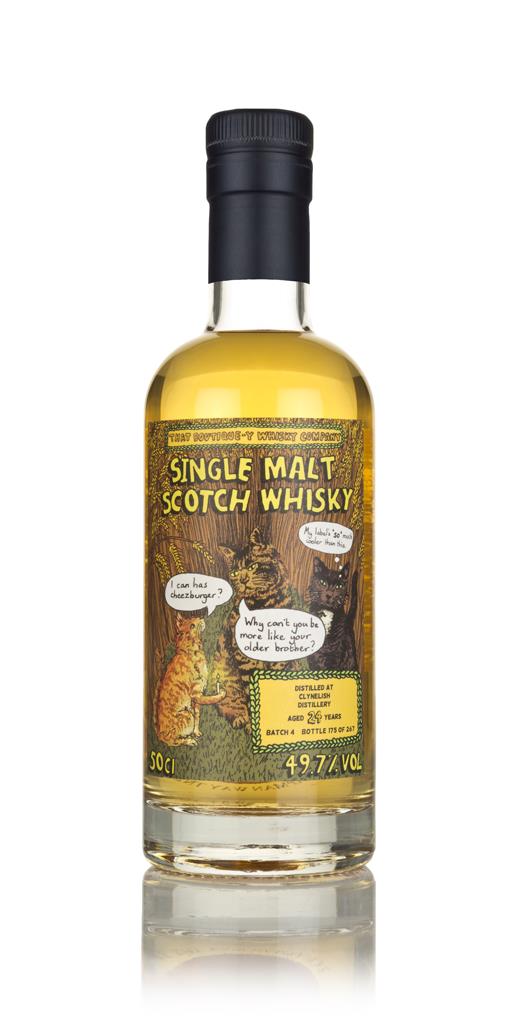 Clynelish 24 Year Old - Batch 4 (That Boutique-y Whisky Company) Single Malt Whisky