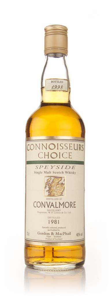 Convalmore 1981 (bottled 1998) - Connoisseurs Choice (Gordon & MacPhai Single Malt Whisky