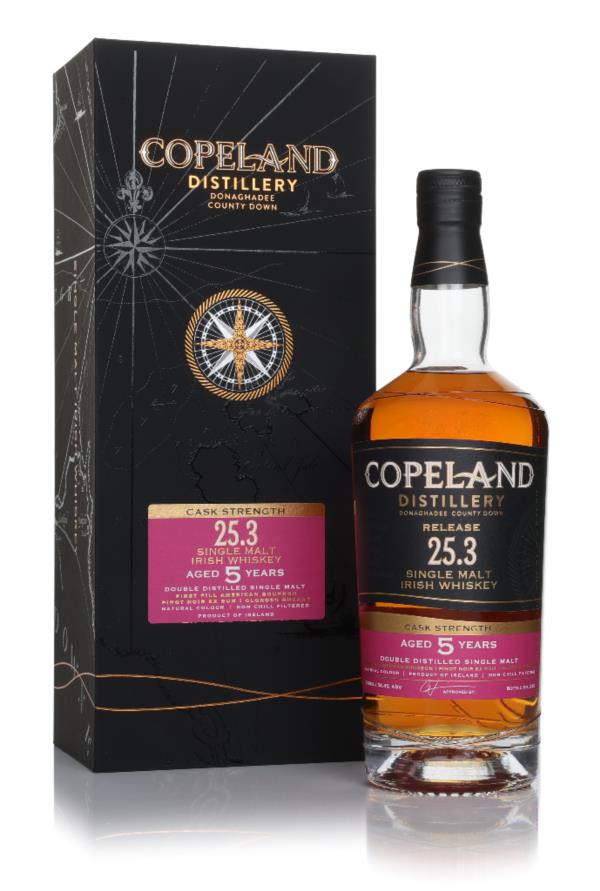 Copeland 25.3 Cask Strength Single Malt Irish Single Malt Whiskey Copeland 25.3 Cask Strength Single Malt Irish Single Malt Whiskey