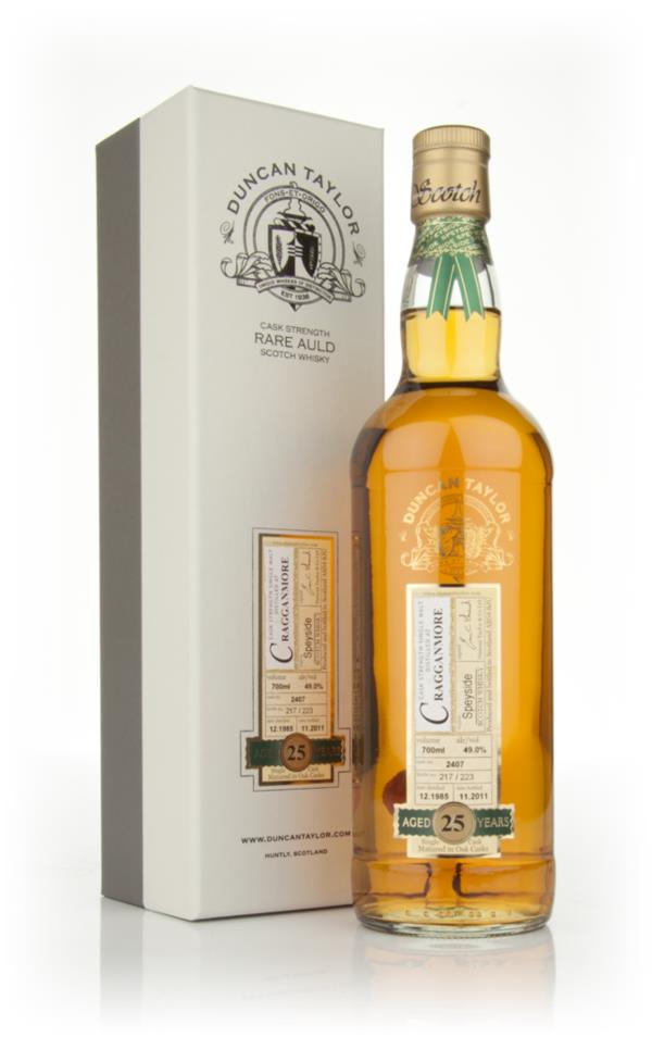Cragganmore 25 Year Old 1985 - Rare Auld (Duncan Taylor) Single Malt Whisky