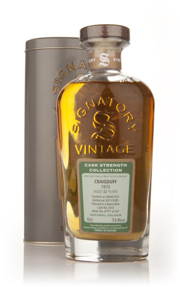 Craigduff 32 Year Old 1973 - Cask Strength Collection (Signatory) Single Malt Whisky