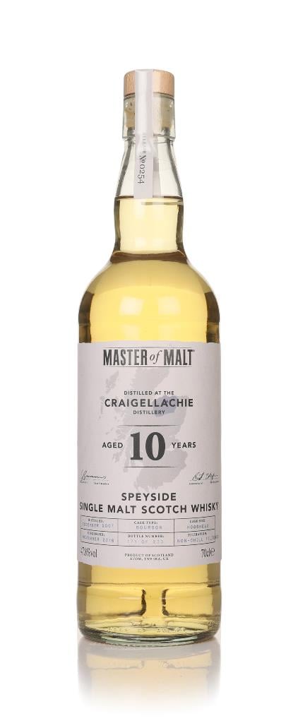 Craigellachie 10 Year Old 2007 (Master of Malt) Single Malt Whisky