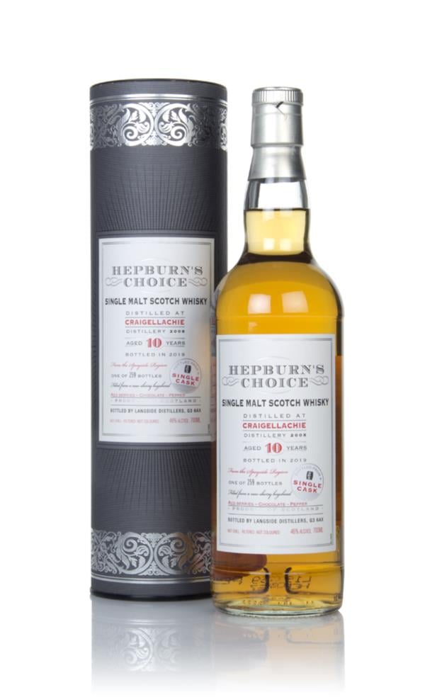 Craigellachie 10 Year Old 2008 - Hepburn's Choice (Langside) Single Malt Whisky
