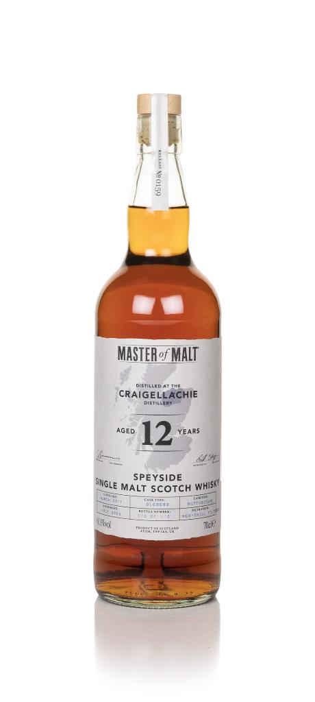 Craigellachie 12 Year Old 2011 (Master of Malt) Single Malt Whisky