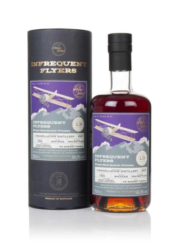 Craigellachie 13 Year Old 2007 (cask 1826) - Infrequent Flyers (Alista Single Malt Whisky