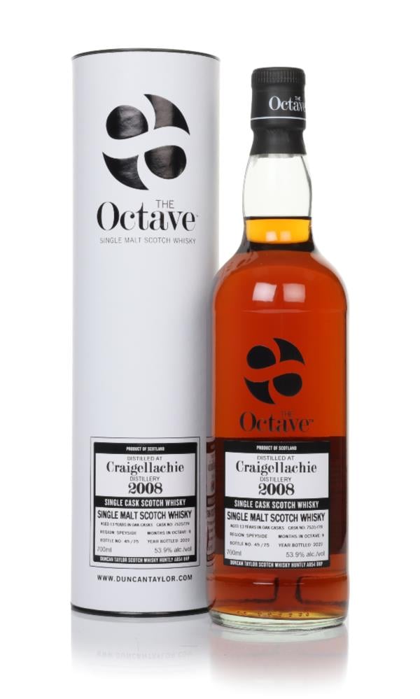 Craigellachie 13 Year Old 2008 (cask 7535729) - The Octave  (Duncan Ta Single Malt Whisky
