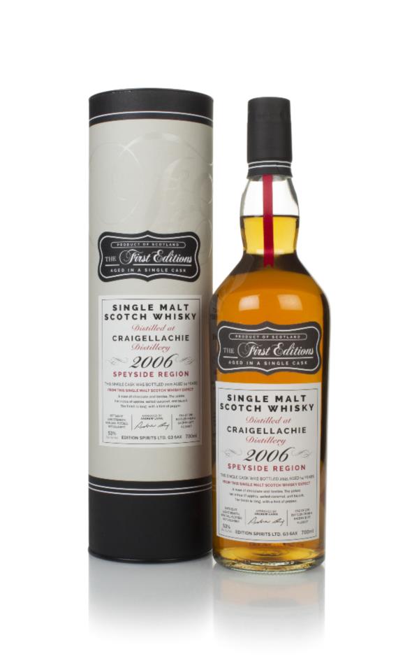 Craigellachie 14 Year Old 2006 (cask 18207) - The First Editions (Hunt Single Malt Whisky
