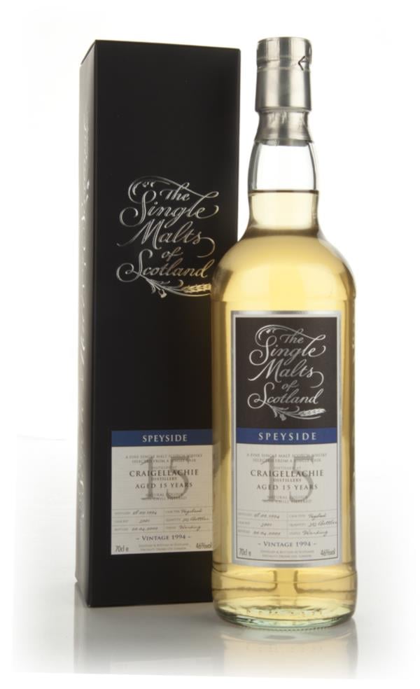 Craigellachie 15 Year Old 1994 - The Single Malts of Scotland Single Malt Whisky
