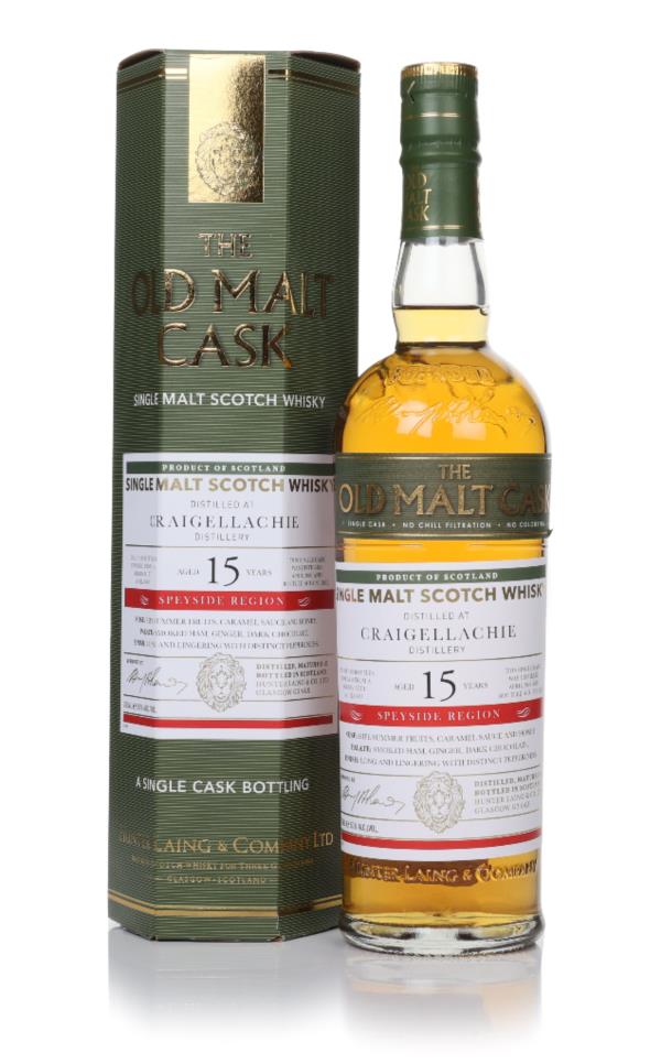 Craigellachie 15 Year Old 2007 (cask 19607) - Old Malt Cask (Hunter La Single Malt Whisky