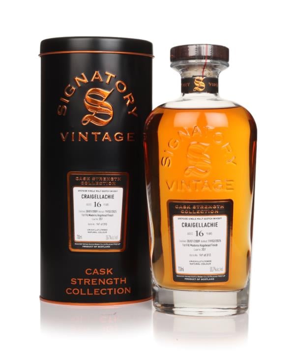Craigellachie 16 Year Old 2009 (cask 207) - Cask Strength Collection ( Single Malt Whisky