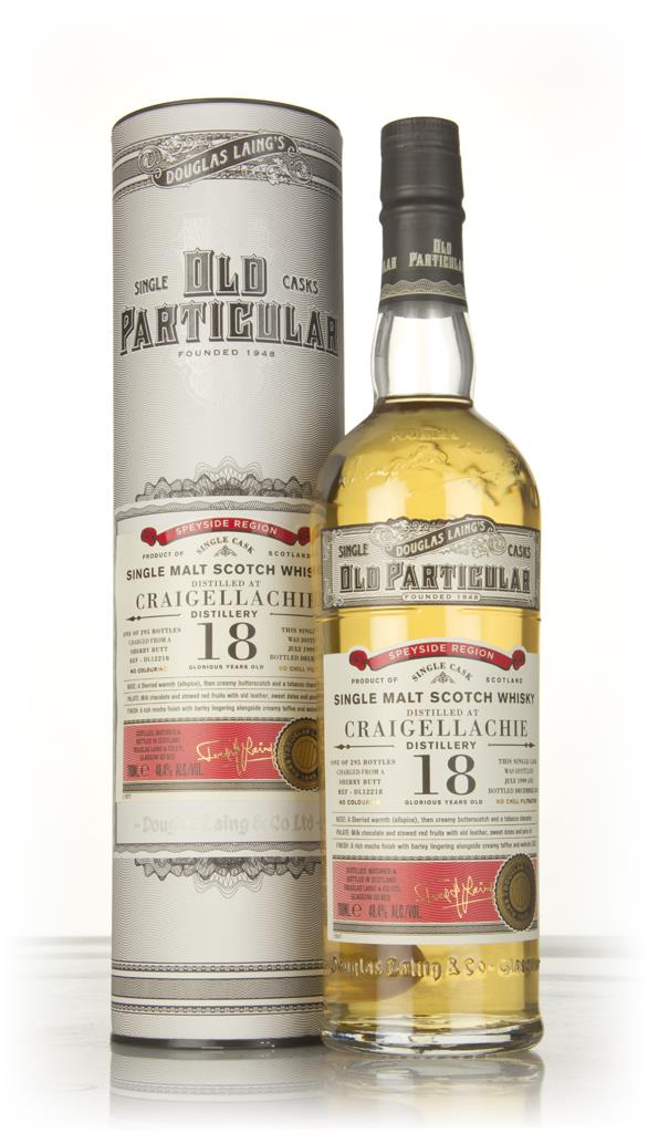 Craigellachie 18 Year Old 1999 (cask 12218) - Old Particular (Douglas Single Malt Whisky