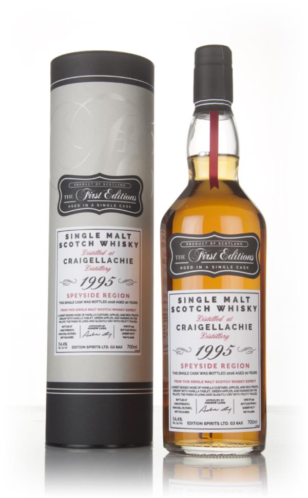 Craigellachie 20 Year Old 1995 (cask 12362) - The First Editions (Hunt Single Malt Whisky